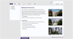 Desktop Screenshot of marthashof.de